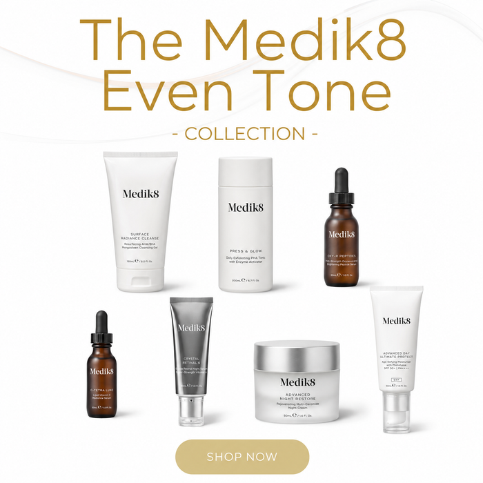 The Medik8 Even Tone Collection