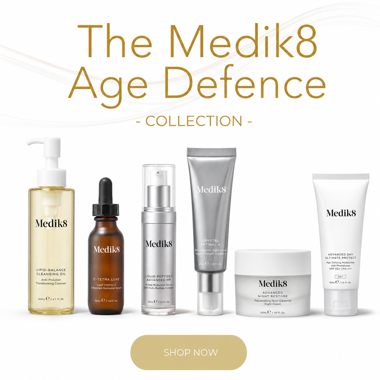 The Medik8 Age Defence Collection